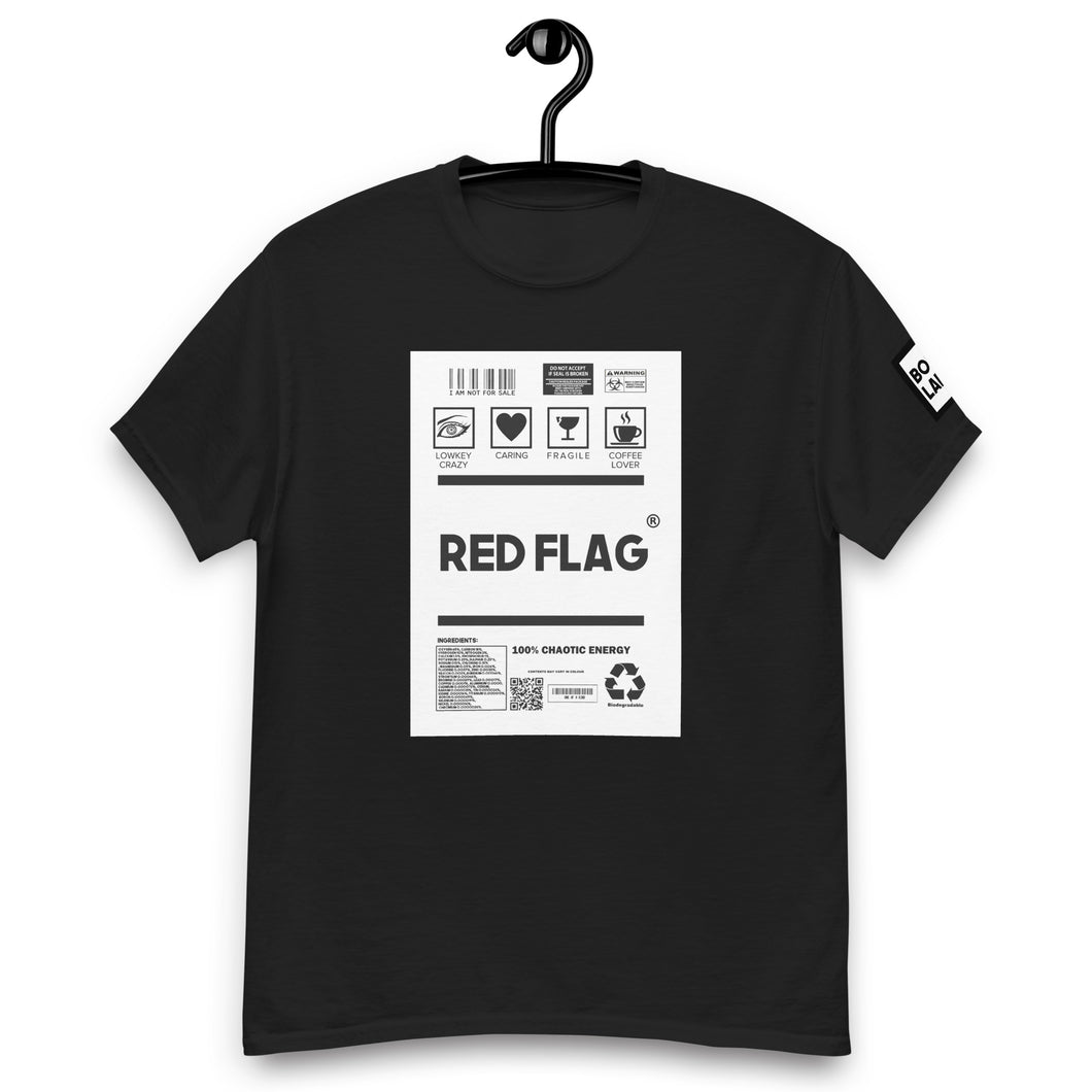 Red flag Unisex classic t-shirt