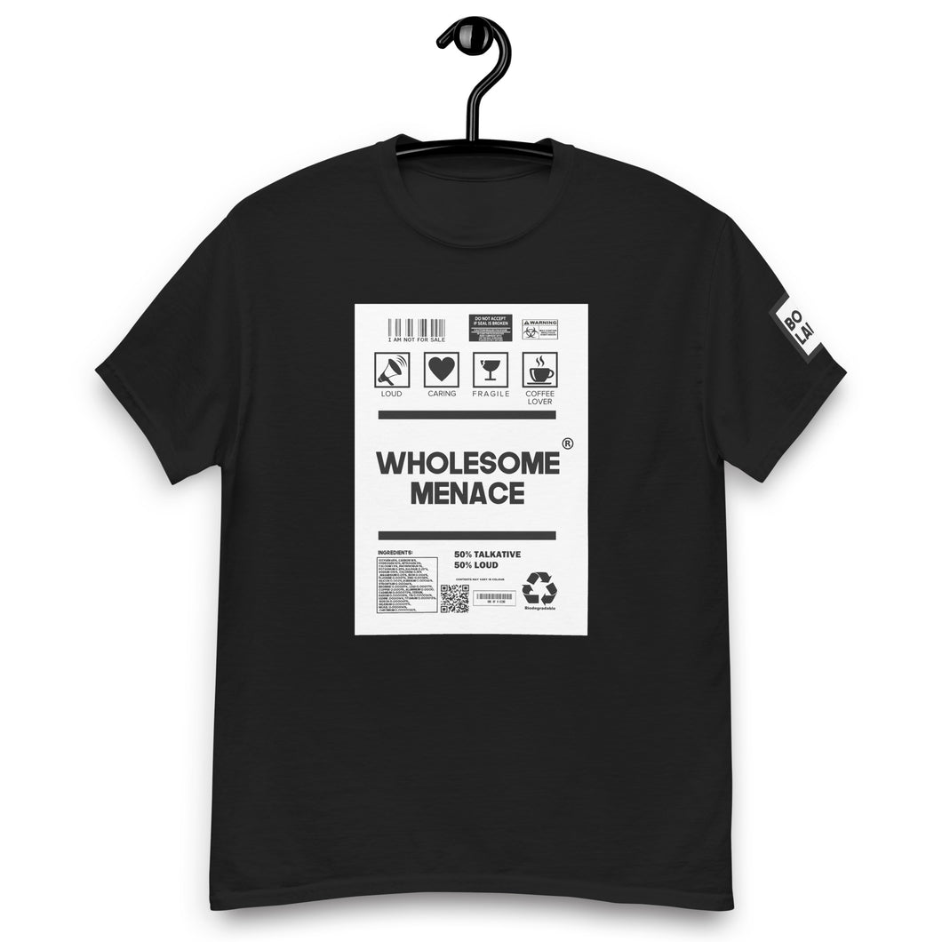 Wholesome Menace classic t-shirt