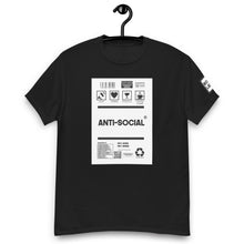 Load image into Gallery viewer, Anti-Social Unisex classic t-shirt
