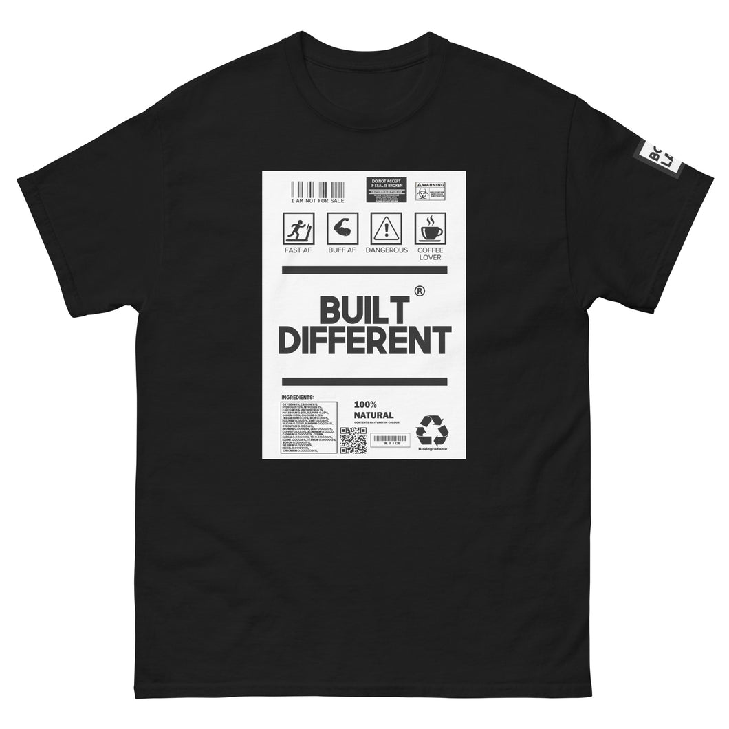 Built different Unisex classic t-shirt