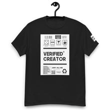 Load image into Gallery viewer, Verified Creator Unisex classic t-shirt
