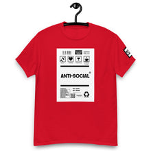 Load image into Gallery viewer, Anti-Social Unisex classic t-shirt
