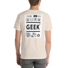 Load image into Gallery viewer, Short-Sleeve Unisex T-Shirt geek no border
