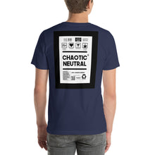 Load image into Gallery viewer, Short-Sleeve Unisex T-Shirt chaotic neutral thick border print
