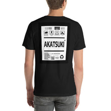 Load image into Gallery viewer, Short-Sleeve Unisex T-Shirt Akatsuki anime thick border print
