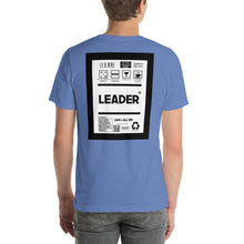 Load image into Gallery viewer, Short-Sleeve Unisex T-Shirt leader thick border print
