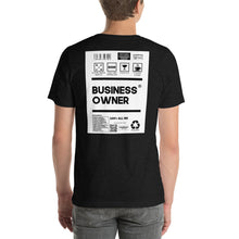 Load image into Gallery viewer, Short-Sleeve Unisex T-Shirt business owner student no border
