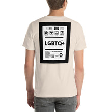 Load image into Gallery viewer, Short-Sleeve Unisex T-Shirt lgbtq+ thick border print
