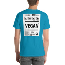 Load image into Gallery viewer, Short-Sleeve Unisex T-Shirt vegan no border
