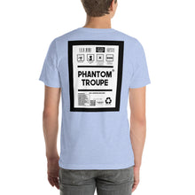 Load image into Gallery viewer, Short-Sleeve Unisex T-Shirt phantom troupe thick border print
