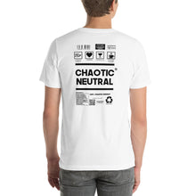 Load image into Gallery viewer, Short-Sleeve Unisex T-Shirt chaotic neutral no border
