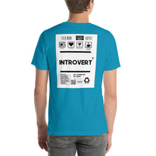 Load image into Gallery viewer, Short-Sleeve Unisex T-Shirt introvert no border
