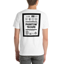 Load image into Gallery viewer, Short-Sleeve Unisex T-Shirt phantom troupe thick border print
