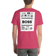 Load image into Gallery viewer, Short-Sleeve Unisex T-Shirt boss no border
