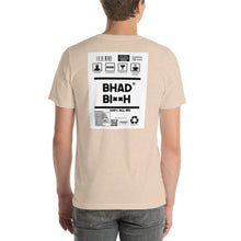 Load image into Gallery viewer, Short-Sleeve Unisex T-Shirt bordless back print bhad bitch
