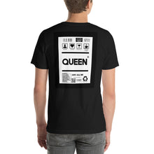 Load image into Gallery viewer, Short-Sleeve Unisex T-Shirt queen thick border print
