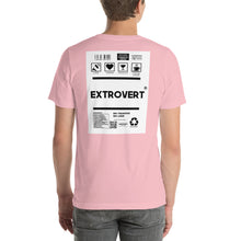 Load image into Gallery viewer, Short-Sleeve Unisex T-Shirt extrovert no border
