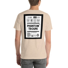 Load image into Gallery viewer, Short-Sleeve Unisex T-Shirt phantom troupe thick border print
