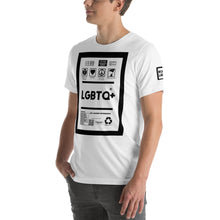 Load image into Gallery viewer, Short-Sleeve Unisex T-Shirt lgbtq front print
