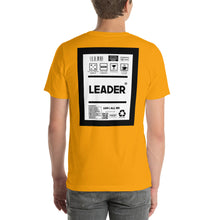 Load image into Gallery viewer, Short-Sleeve Unisex T-Shirt leader thick border print
