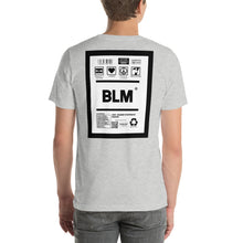 Load image into Gallery viewer, Short-Sleeve Unisex T-Shirt Blm thin border print
