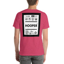 Load image into Gallery viewer, Short-Sleeve Unisex T-Shirt Hooper thick border print
