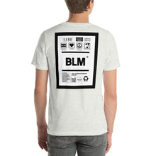 Load image into Gallery viewer, Short-Sleeve Unisex T-Shirt Blm thin border print
