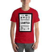 Load image into Gallery viewer, Short-Sleeve Unisex T-Shirt lgbtq front print
