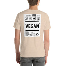 Load image into Gallery viewer, Short-Sleeve Unisex T-Shirt vegan no border
