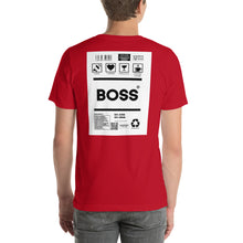 Load image into Gallery viewer, Short-Sleeve Unisex T-Shirt boss no border
