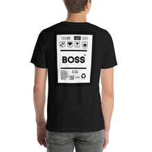 Load image into Gallery viewer, Short-Sleeve Unisex T-Shirt boss thin border print
