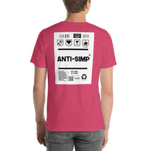 Load image into Gallery viewer, Short-Sleeve Unisex T-Shirt anti-simp no border
