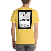 Load image into Gallery viewer, Short-Sleeve Unisex T-Shirt joestar anime thick border print
