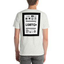 Load image into Gallery viewer, Short-Sleeve Unisex T-Shirt lgbtq+ thick border print
