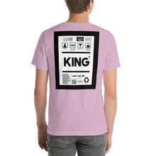 Load image into Gallery viewer, Short-Sleeve Unisex T-Shirt king thick border print
