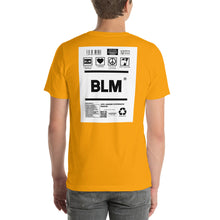 Load image into Gallery viewer, Short-Sleeve Unisex T-Shirt BLM no border
