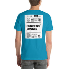 Load image into Gallery viewer, Short-Sleeve Unisex T-Shirt business owner student no border
