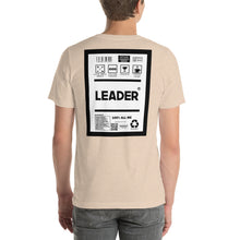 Load image into Gallery viewer, Short-Sleeve Unisex T-Shirt leader  thin border print
