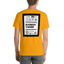 Load image into Gallery viewer, Short-Sleeve Unisex T-Shirt business owner thick border print
