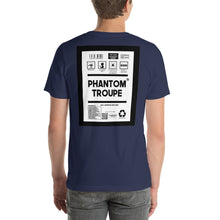 Load image into Gallery viewer, Short-Sleeve Unisex T-Shirt phantom troupe thick border print
