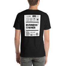 Load image into Gallery viewer, Short-Sleeve Unisex T-Shirt business owner thin border print
