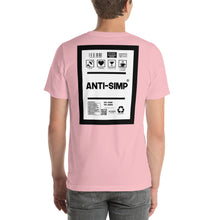 Load image into Gallery viewer, Short-Sleeve Unisex T-Shirt anti-simp thin border print
