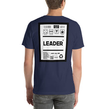 Load image into Gallery viewer, Short-Sleeve Unisex T-Shirt leader  thin border print
