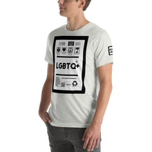 Load image into Gallery viewer, Short-Sleeve Unisex T-Shirt lgbtq front print
