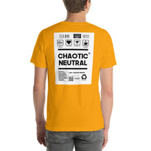 Load image into Gallery viewer, Short-Sleeve Unisex T-Shirt chaotic neutral no border
