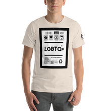 Load image into Gallery viewer, Short-Sleeve Unisex T-Shirt lgbtq front print
