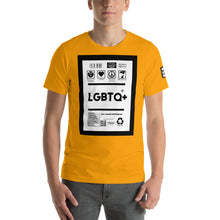 Load image into Gallery viewer, Short-Sleeve Unisex T-Shirt lgbtq front print
