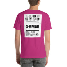 Load image into Gallery viewer, Short-Sleeve Unisex T-Shirt Gamer no border
