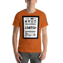 Load image into Gallery viewer, Short-Sleeve Unisex T-Shirt lgbtq front print
