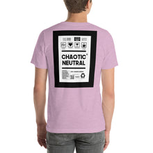 Load image into Gallery viewer, Short-Sleeve Unisex T-Shirt chaotic neutral thick border print
